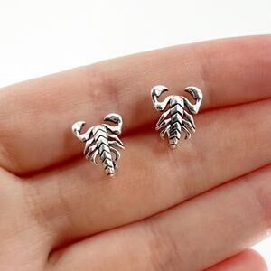 Tiny Scorpion Stud Earrings